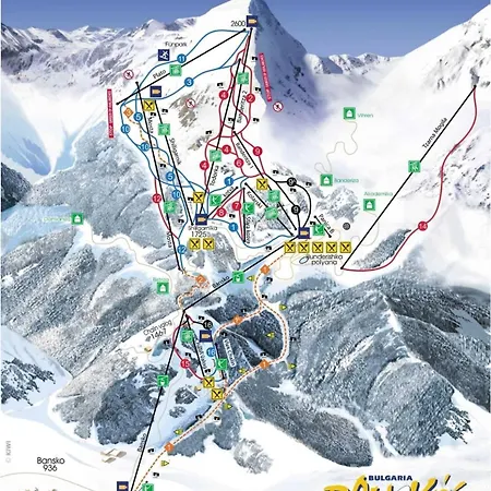 Lux Boutique 2 Bdr Right Next Gondola Lift Apartment Bansko
